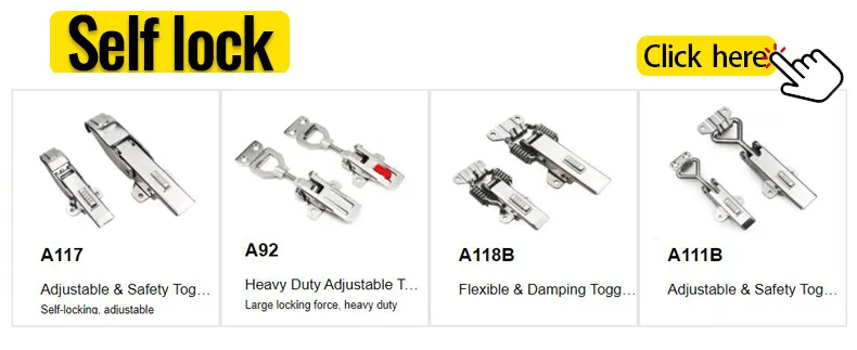 Self-lock Toggle Latch