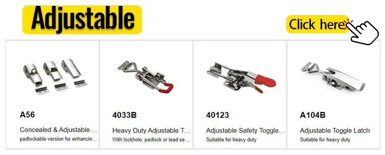 Adjustable Toggle Latch