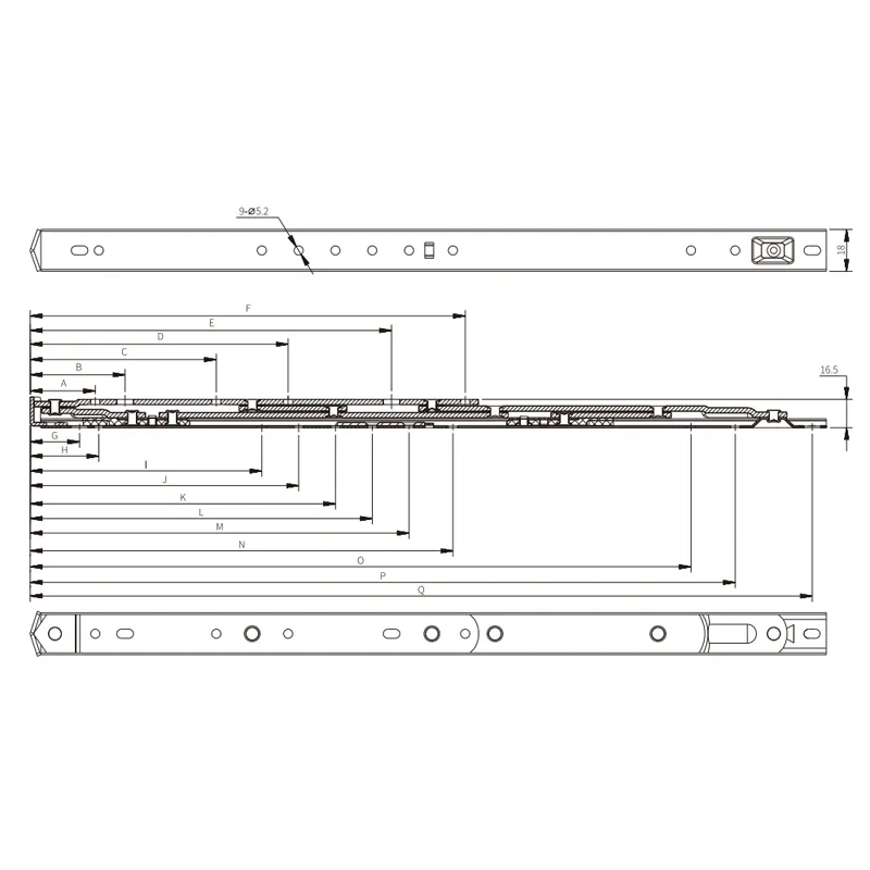 Stainless Steel Friction Stay PHXZ18B