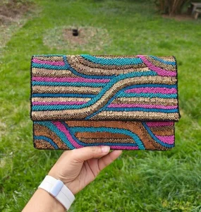 Ethnic Handmade Clutch Women Vintage Tote Bag