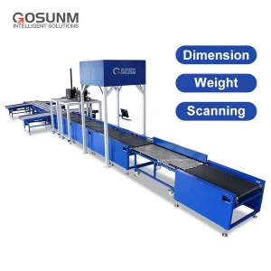 Logistic Barcode Scan Parcel Track Conveyor