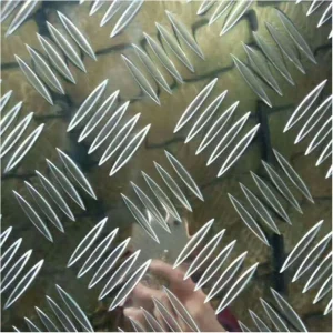 Heavy-Duty 5 Bar Aluminum Checkered Plate for Industrial Applications