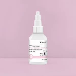 Natural Alcohol-Free Pet Ear Cleaner for Dogs and Cats