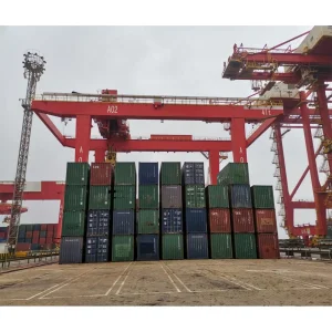 Customizable Heavy-Duty Rubber Tyre Gantry Crane for Cargo