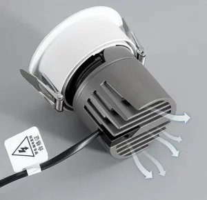 Recessed COB LED Anti-Glare Downlight