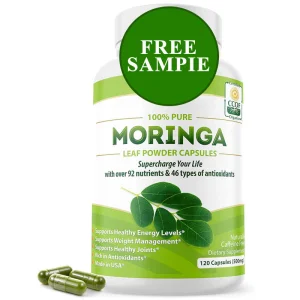 OEM ODM Pure Moringa Leaf Capsules
