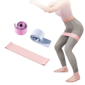Natural Latex Yoga Elastic Stretch Custom Resistance Bands Exercise Band
