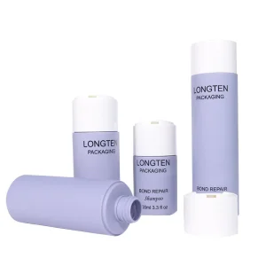 Empty Matte HDPE Plastic Shampoo Bottle for Packaging Shower Gel Lotion Wholesale