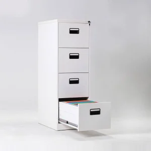 White Metal Multiple Drawer Card Box Modular Design File Cabinet Free Combination