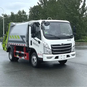 High Efficiency Refuse Compactor Truck for Garbage Collection Points