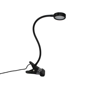 LED Desk Lamp with Clamp Flexible Gooseneck