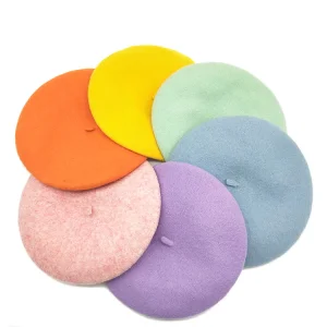 Womens Wool Beret Hat