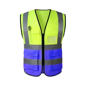 Reflective Safety Vest Construction Jacket