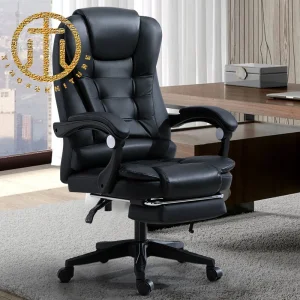Gaming Chair with Footrest