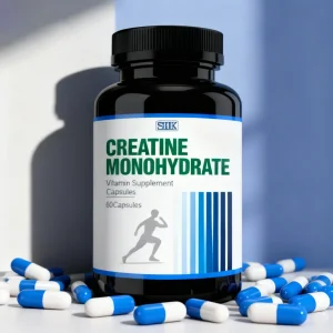 Creatine Monohydrate Capsules for Energy Natural Extract Creatine Monohydrate Capsules Vitamin Supplement Capsules Sports Nutrition Supplements