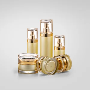 Plastic Acrylic Cosmetic Lotion Pump Bottles