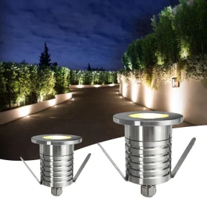 Stainless Steel Half Moon Inground Light