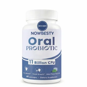 OEM Oral Probiotics Lozenges 11 Billion CFU Oral Probiotics for Mouth Bad Breath Balance Oral Microbiome Promote Oral Health