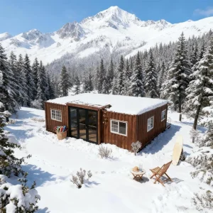 Casa Contenedor Expandible Móvil Modular Prefabricada de Lujo