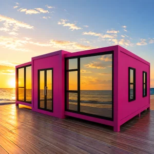 Environmentally Friendly Container Expandable Hotel