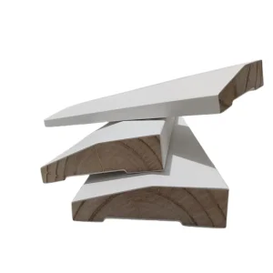 Factory White Primed Pine Wood MDF Mouldings Modern Interior Decoration Moulds Waterproof Skirting Baseboard Moulding Door Casing