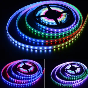 784drgbic Endereçável Ws2812b Fita de LED