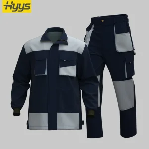 Chaqueta y pantalones de trabajo de seguridad OEM, uniformes de construcción, overoles, ropa de mantenimiento para hombres