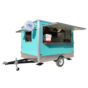 Mobile Bar Pizza Food Trucks Concession Ice Cream Cart