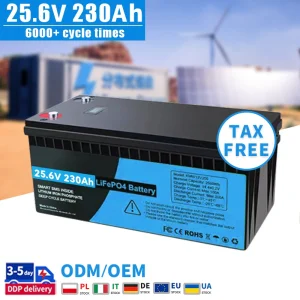 مجموعة بطاريات LiFePO4 24V