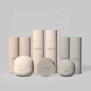 Custom Sustainable Packaging Refillable Airless Bottle Package Luxury Skincare Packages