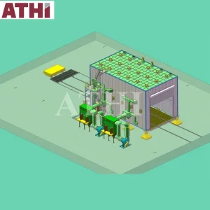 Sand Blasting Chamber Complete Set