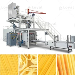 1000 Linha de Produção de Macarrão Longo em Kg/Hora com Embalagem Equipamento de Processamento de Macarrão Seco