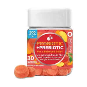 OEM Manufacturers Sell Probiotic and Prebiotic Gummies Directly Daily Dietary Supplements Own Brand Customizable Flavors