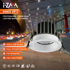 Trimless COB Aluminum LED Downlight