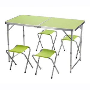 Outdoor Folding Camping Table and Chair Set