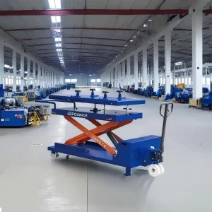 CE Certified 1500mm Lift Height Mobile Electric Vehicle Battery Pack Professional Service Table