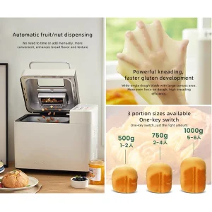 Double-Tube Bread Machine Maker Multi-Functional Automatic Breakfast Toaster