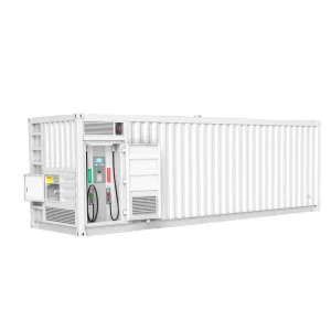 Customzied Gas Station Equipment 20FT 40FT Mounted Skid Mobile Fuel Statoin