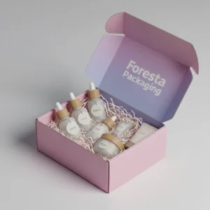 Corrugated Folding Carton for Gift Packaging with Custom Printing Service