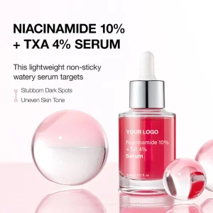 OEM Private Label TXA 4% + Niacinamide + Hyaluronic Acid Korea Face Serum