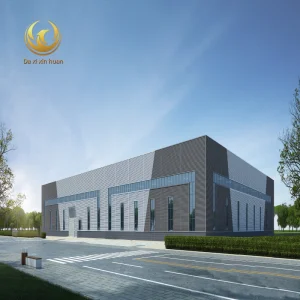 Heavy Duty Prefabricated Steel Poultry Farm Building Corrosion-Resistant and Ventilation-Ready Frame for Livestock Housing Hubs
