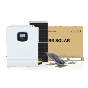 Sistema de energía solar con paneles de batería de almacenamiento en el hogar, inversor de red, precio de energía fuera de la red, energía renovable, sistema de paneles solares de 10 kW de silicio monocristalino