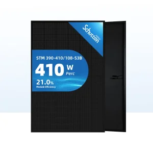 Versatile 395W Perc All Black Solar Panel for Affordable Energy Solutions in Urban Areas