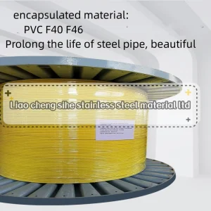 316 Stainless steel encapsulated tubing