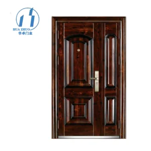 Exterior Steel Garage Doors Fire Rated Bulletproof Armored One and Half Door with 5 Year Warranty