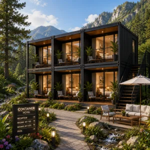 Hot Sale Tiny Houses Modular Manufactured Homes Prefab House Made Container Modular House Hotel Flatpack Modular Home