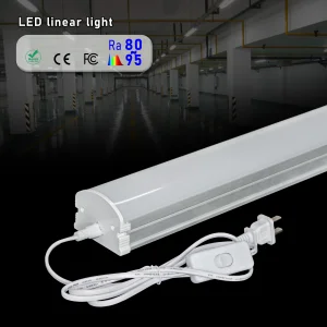 High Lumen 0.6/1.2/1.5/2.4metre Hanging Industrial Linear High Bay Light Led Linear Light