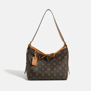 Light Luxury Genuine Leather Casual Shoulder Bag High-Quality Vintage Large Capacity Bag