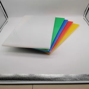 Black White Color Extra Large Round Large Polyethylene Cutting Board