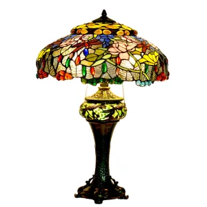 Classic Tiffany Flower Lamp